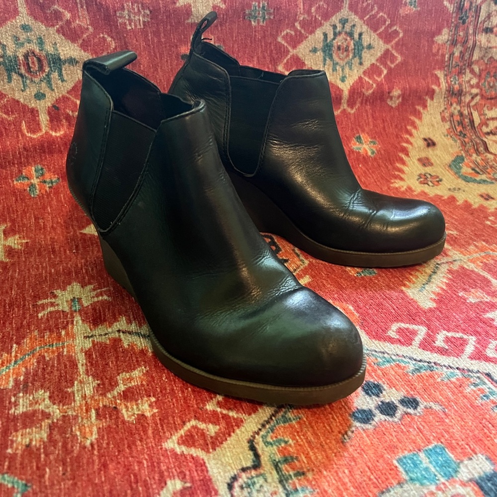 Doc Martens wedge Nettie bootie.